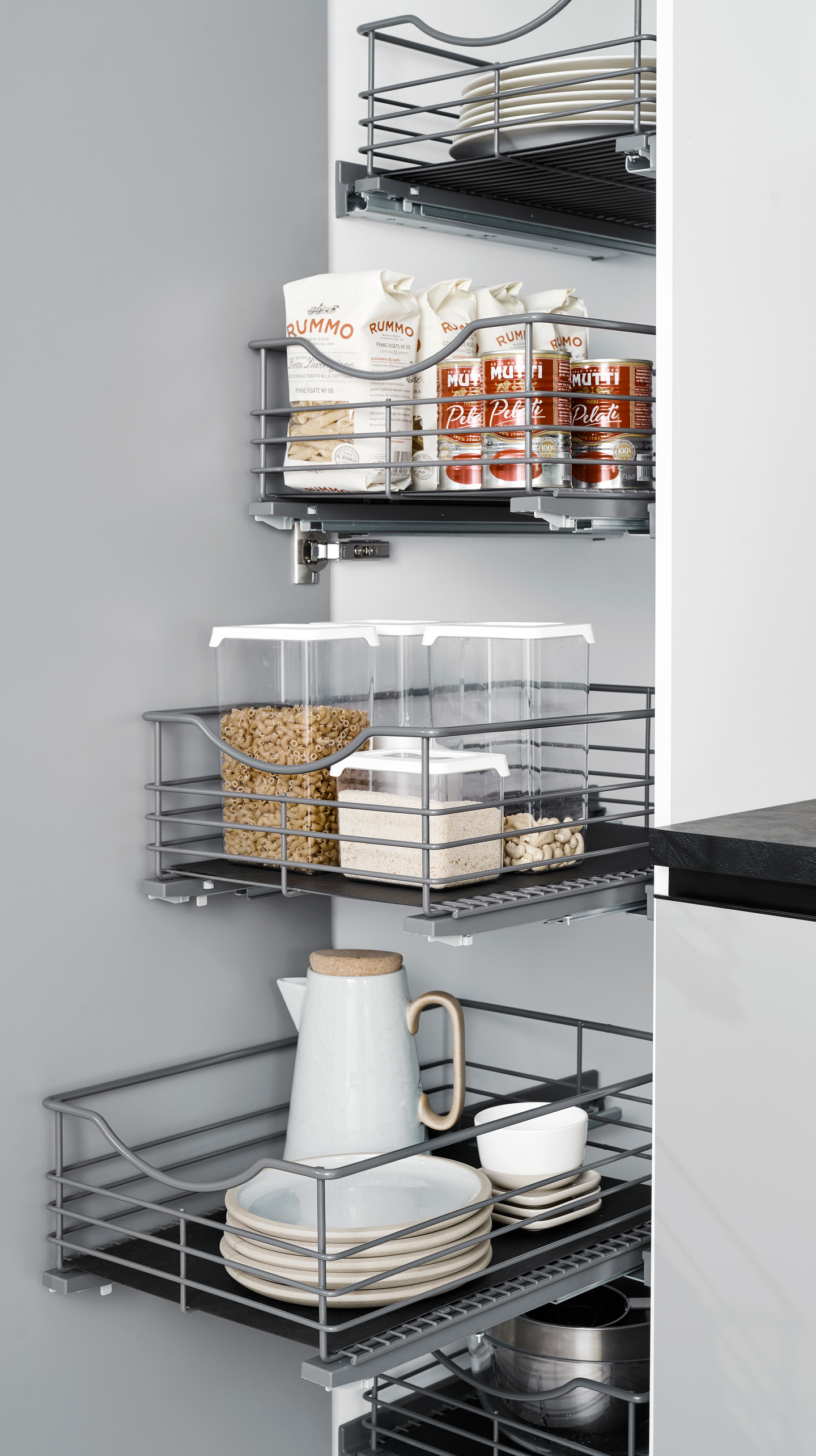 Hidastinkori LM 764 antrasiitti 537x440x140mm